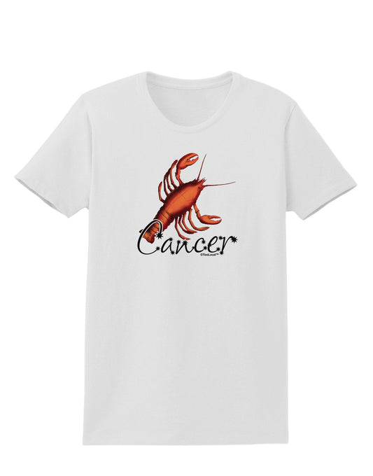 Cancer Color Illustration Womens T-Shirt-Womens T-Shirt-TooLoud-White-XXXX-Large-Davson Sales