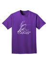 Cancer Illustration Adult Dark T-Shirt-Mens T-Shirt-TooLoud-Purple-XXXX-Large-Davson Sales