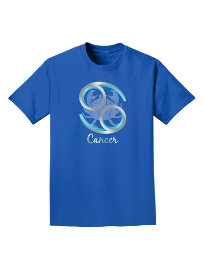 Cancer Symbol Adult Dark T-Shirt-Mens T-Shirt-TooLoud-Royal-Blue-Small-Davson Sales