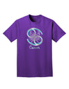 Cancer Symbol Adult Dark T-Shirt-Mens T-Shirt-TooLoud-Purple-Small-Davson Sales