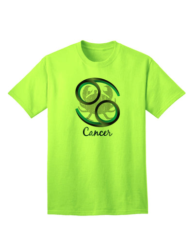 Cancer Symbol Adult T-Shirt-unisex t-shirt-TooLoud-Neon-Green-Small-Davson Sales