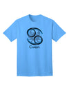 Cancer Symbol Adult T-Shirt-unisex t-shirt-TooLoud-Aquatic-Blue-Small-Davson Sales