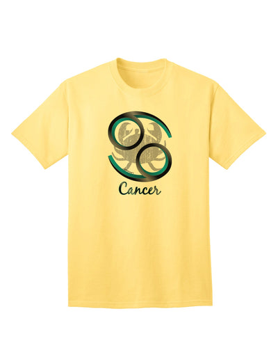 Cancer Symbol Adult T-Shirt-unisex t-shirt-TooLoud-Yellow-Small-Davson Sales