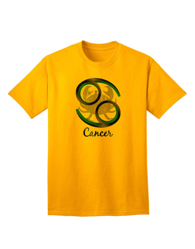 Cancer Symbol Adult T-Shirt-unisex t-shirt-TooLoud-Gold-Small-Davson Sales