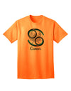 Cancer Symbol Adult T-Shirt-unisex t-shirt-TooLoud-Neon-Orange-Small-Davson Sales