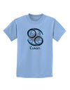 Cancer Symbol Childrens T-Shirt-Childrens T-Shirt-TooLoud-Light-Blue-X-Small-Davson Sales