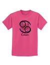 Cancer Symbol Childrens T-Shirt-Childrens T-Shirt-TooLoud-Sangria-X-Small-Davson Sales