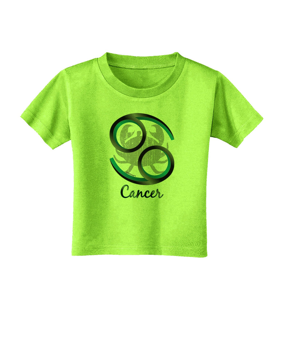 Cancer Symbol Toddler T-Shirt-Toddler T-Shirt-TooLoud-White-2T-Davson Sales