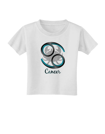 Cancer Symbol Toddler T-Shirt-Toddler T-Shirt-TooLoud-White-2T-Davson Sales