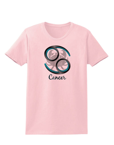 Cancer Symbol Womens T-Shirt-Womens T-Shirt-TooLoud-PalePink-X-Small-Davson Sales