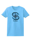 Cancer Symbol Womens T-Shirt-Womens T-Shirt-TooLoud-Aquatic-Blue-X-Small-Davson Sales