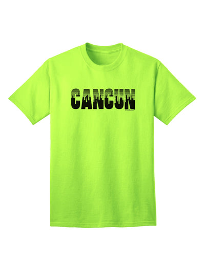 Cancun Mexico - Cinco de Mayo Adult T-Shirt-unisex t-shirt-TooLoud-Neon-Green-Small-Davson Sales