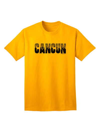 Cancun Mexico - Cinco de Mayo Adult T-Shirt-unisex t-shirt-TooLoud-Gold-Small-Davson Sales