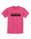 Cancun Mexico - Cinco de Mayo Childrens T-Shirt-Childrens T-Shirt-TooLoud-Sangria-X-Small-Davson Sales