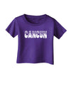 Cancun Mexico - Cinco de Mayo Infant T-Shirt Dark-Infant T-Shirt-TooLoud-Purple-06-Months-Davson Sales