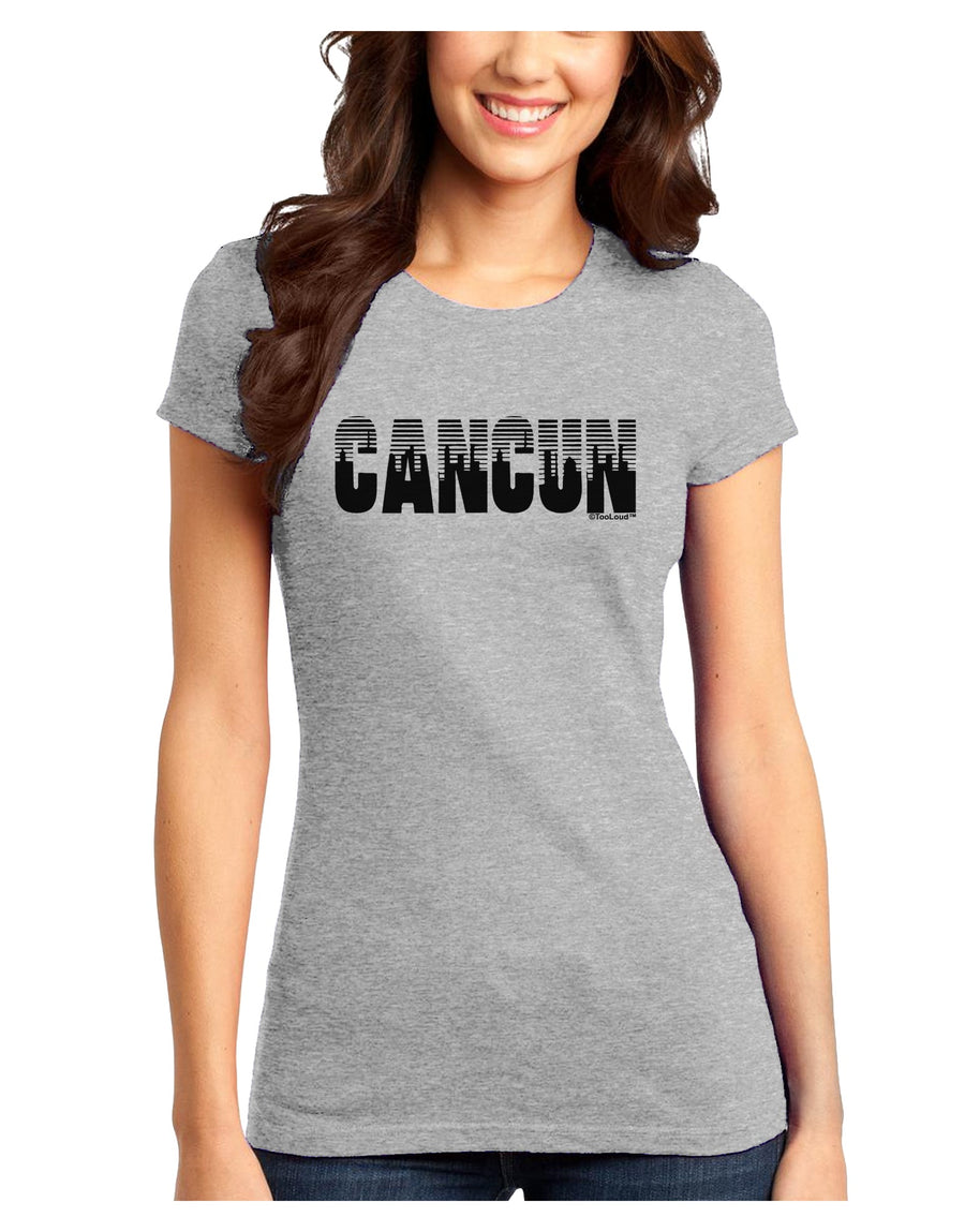 Cancun Mexico - Cinco de Mayo Juniors T-Shirt-Womens Juniors T-Shirt-TooLoud-White-Juniors Fitted X-Small-Davson Sales