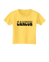 Cancun Mexico - Cinco de Mayo Toddler T-Shirt-Toddler T-Shirt-TooLoud-Yellow-2T-Davson Sales