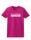 Cancun Mexico - Cinco de Mayo Womens Dark T-Shirt-TooLoud-Hot-Pink-Small-Davson Sales