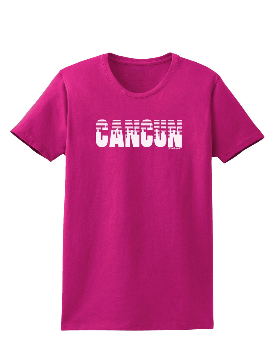 Cancun Mexico - Cinco de Mayo Womens Dark T-Shirt-TooLoud-Black-X-Small-Davson Sales