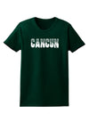 Cancun Mexico - Cinco de Mayo Womens Dark T-Shirt-TooLoud-Forest-Green-Small-Davson Sales