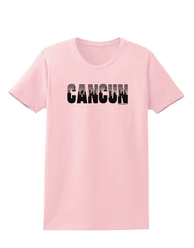 Cancun Mexico - Cinco de Mayo Womens T-Shirt-Womens T-Shirt-TooLoud-PalePink-X-Small-Davson Sales