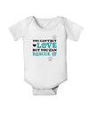 Can't Buy Love Rescue It Baby Romper Bodysuit-Baby Romper-TooLoud-White-06-Months-Davson Sales