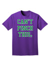 Can't Pinch This - St. Patrick's Day Adult Dark T-Shirt by TooLoud-Mens T-Shirt-TooLoud-Purple-Small-Davson Sales