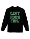 Can't Pinch This - St. Patrick's Day Adult Long Sleeve Dark T-Shirt by TooLoud-Clothing-TooLoud-Black-Small-Davson Sales