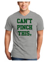 Can't Pinch This - St. Patrick's Day Adult V-Neck T-shirt by TooLoud-Mens V-Neck T-Shirt-TooLoud-HeatherGray-Small-Davson Sales