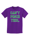 Can't Pinch This - St. Patrick's Day Childrens Dark T-Shirt by TooLoud-Childrens T-Shirt-TooLoud-Purple-X-Small-Davson Sales