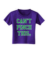 Can't Pinch This - St. Patrick's Day Toddler T-Shirt Dark by TooLoud-Toddler T-Shirt-TooLoud-Purple-2T-Davson Sales