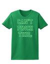 Can't Pinch This - St. Patrick's Day Womens Dark T-Shirt by TooLoud-Womens T-Shirt-TooLoud-Kelly-Green-X-Small-Davson Sales