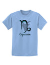 Capricorn Symbol Childrens T-Shirt-Childrens T-Shirt-TooLoud-Light-Blue-X-Small-Davson Sales