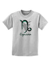 Capricorn Symbol Childrens T-Shirt-Childrens T-Shirt-TooLoud-AshGray-X-Small-Davson Sales