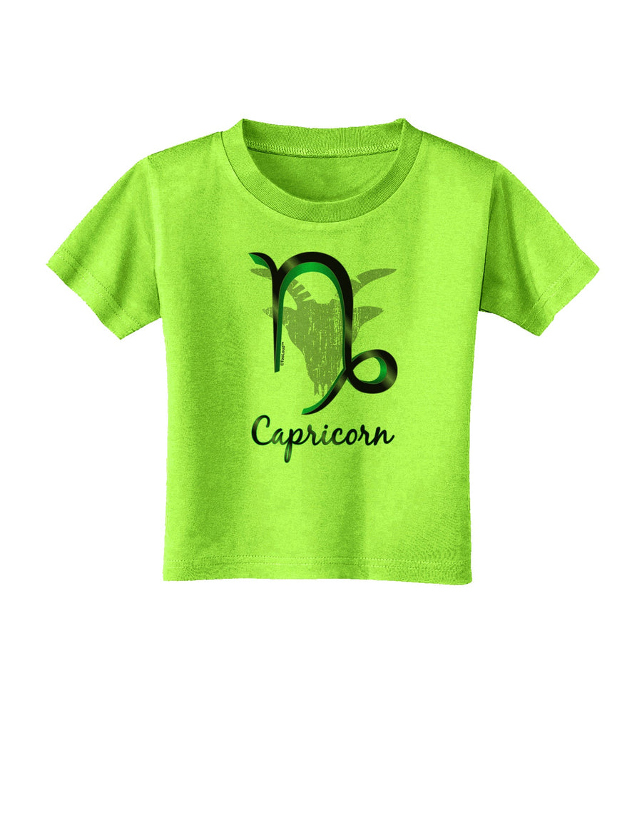 Capricorn Symbol Toddler T-Shirt-Toddler T-Shirt-TooLoud-White-2T-Davson Sales