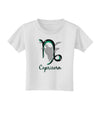 Capricorn Symbol Toddler T-Shirt-Toddler T-Shirt-TooLoud-White-2T-Davson Sales