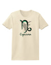 Capricorn Symbol Womens T-Shirt-Womens T-Shirt-TooLoud-Natural-X-Small-Davson Sales