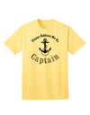 Captain Adult T-Shirt - A Must-Have for the Fashion-Forward Individual-Mens T-shirts-TooLoud-Yellow-Small-Davson Sales