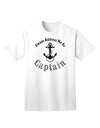 Captain Adult T-Shirt - A Must-Have for the Fashion-Forward Individual-Mens T-shirts-TooLoud-White-Small-Davson Sales