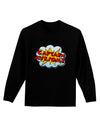 Captain Awesome - Superhero Style Adult Long Sleeve Dark T-Shirt by TooLoud-TooLoud-Black-Small-Davson Sales