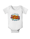 Captain Awesome - Superhero Style Baby Romper Bodysuit by TooLoud-Baby Romper-TooLoud-White-06-Months-Davson Sales