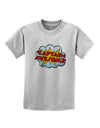 Captain Awesome - Superhero Style Childrens T-Shirt by TooLoud-Childrens T-Shirt-TooLoud-AshGray-X-Small-Davson Sales