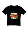 Captain Awesome - Superhero Style Toddler T-Shirt Dark by TooLoud-Toddler T-Shirt-TooLoud-Black-2T-Davson Sales