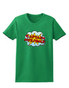 Captain Awesome - Superhero Style Womens Dark T-Shirt by TooLoud-Womens T-Shirt-TooLoud-Kelly-Green-X-Small-Davson Sales