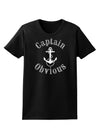 Captain Obvious Funny Womens Dark T-Shirt-TooLoud-Black-X-Small-Davson Sales