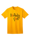 Captivating Birthday Attire: Birthday Candles Adult T-Shirt by TooLoud-Mens T-shirts-TooLoud-Gold-Small-Davson Sales