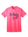 Captivating Birthday Attire: Birthday Candles Adult T-Shirt by TooLoud-Mens T-shirts-TooLoud-Neon-Pink-Small-Davson Sales