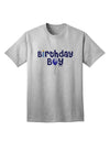 Captivating Birthday Celebration Attire: Candle and Balloon Adult T-Shirt by TooLoud-Mens T-shirts-TooLoud-AshGray-Small-Davson Sales