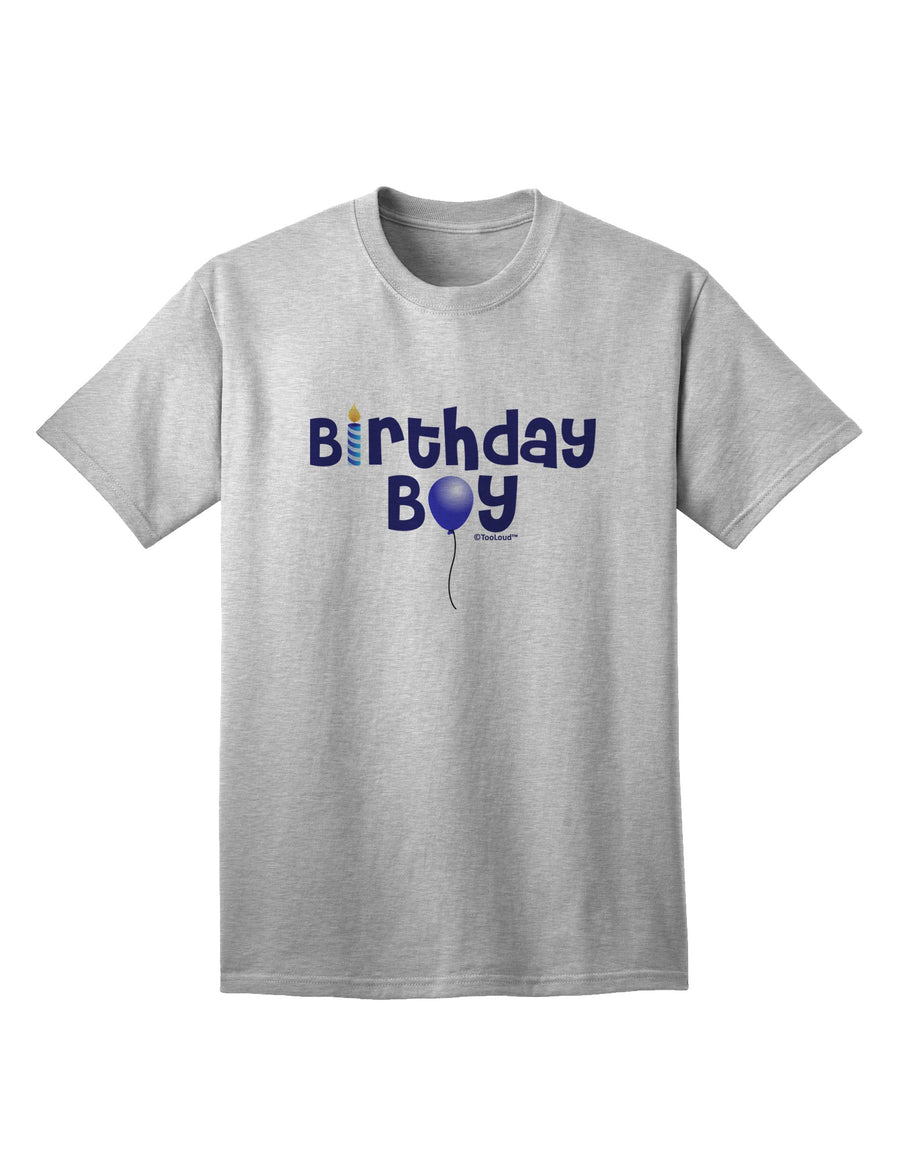 Captivating Birthday Celebration Attire: Candle and Balloon Adult T-Shirt by TooLoud-Mens T-shirts-TooLoud-White-Small-Davson Sales