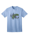 Captivating Green Dinosaur Liberation Adult T-Shirt by TooLoud-Mens T-shirts-TooLoud-Light-Blue-Small-Davson Sales